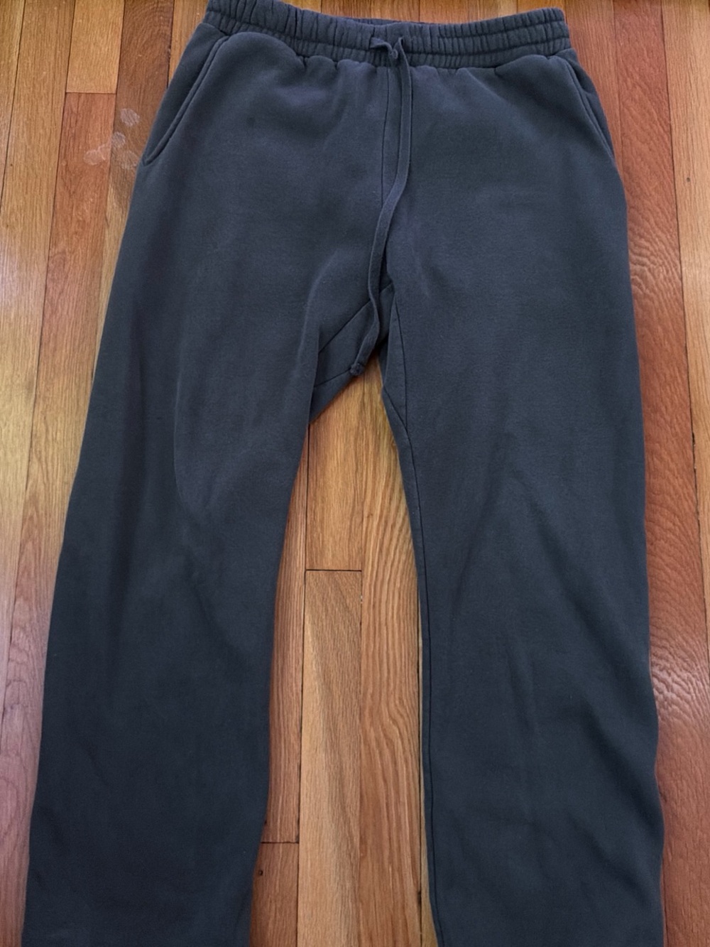 PacSun Men's Charcoal Gray Fleece Joggers